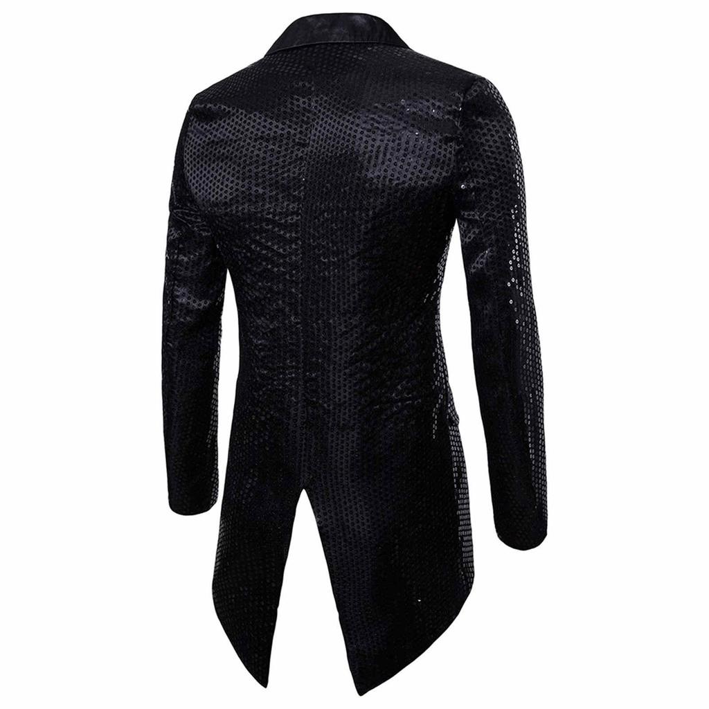 Fashion Charm Men's Casual One Button Fit Suit  Coat Jacket Party Tuxedo
