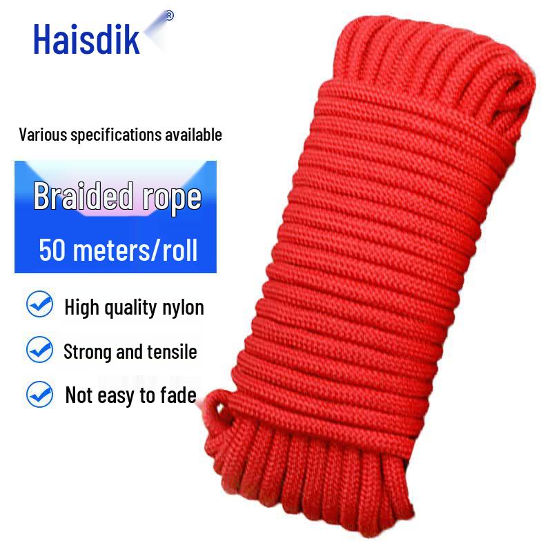 Haishidik Wear-Resistant Nylon Bundling Rope 4mm