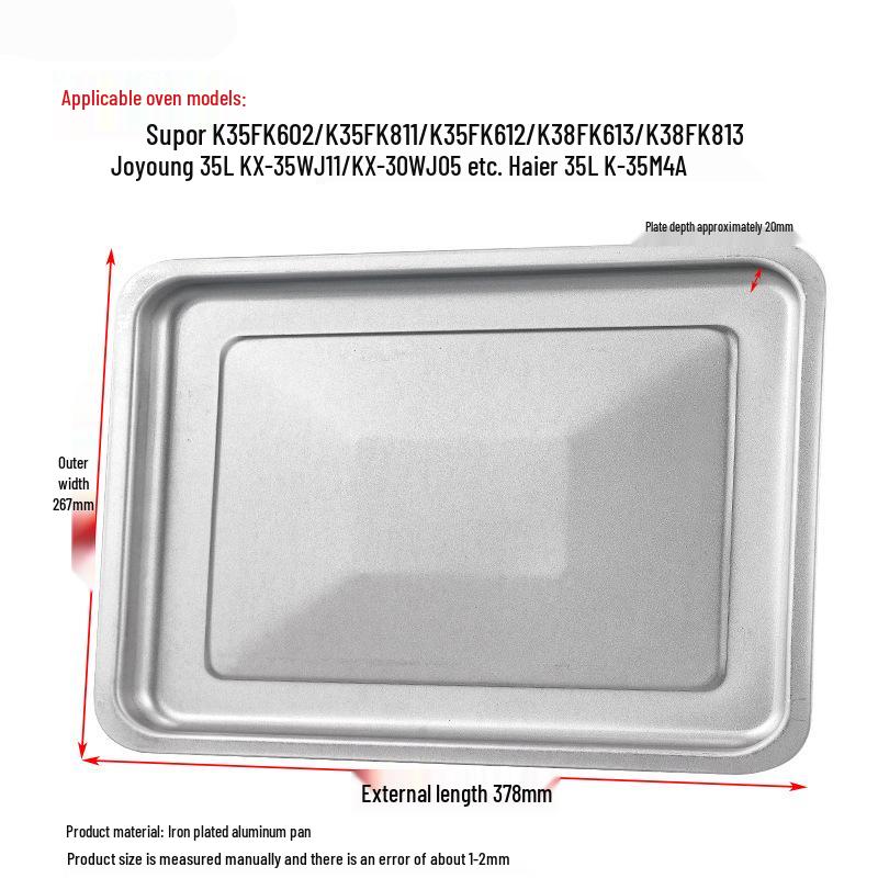Quadratische Backform für den Haushaltsbackofen - Kompatibel mit Joyoung-, Midea- und Galanz-Modellen