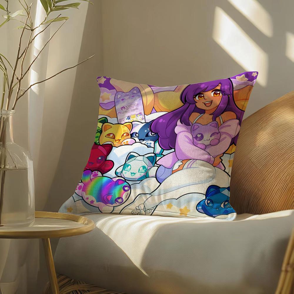 Cartoonaphmaudecorative Pillow Case Pillowcase, Double-Sided Printed, Sofa Cushion, Bedroom Headboard