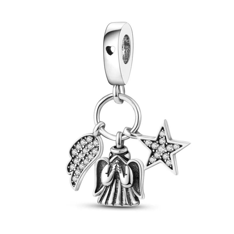 100% Copper Classic Architecture Eiffel Tower Notre Dame Cathedral Animal Lion Dinosaur Charms Diy Jewelry Making