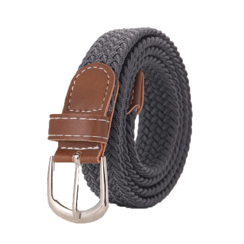 

Versatile Elastic No-Hole Denim Canvas Belt