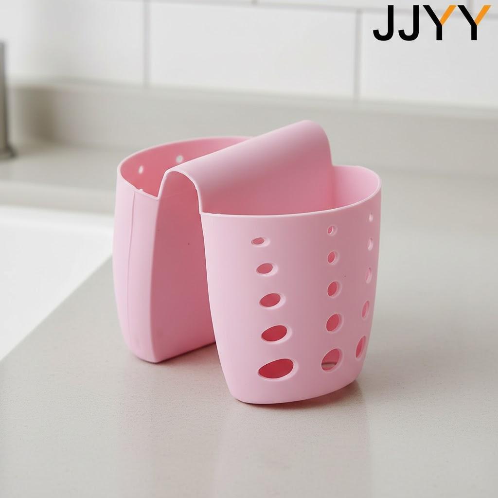 Adjustable Soap Sponge Shelf Organizer Bathroom Faucet Holder Rack Kitchen Sink Holder Hanging Drain Basket Kitchen Accessories