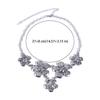 Pendant Bohemian Flowers Necklace Charm Sweater Chain Fashion Boho Ethnic Necklace  Women