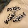 Quirky Plush Salted Fish Keychain: Cute & Funny Slacking Off Bag Charm