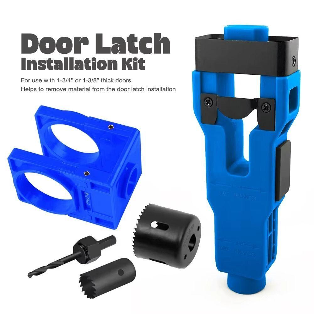 Door Mount Door Mortise Tool Accurate Scoring Door Installation Kit  1-3/8" or 1-3/4" Thick