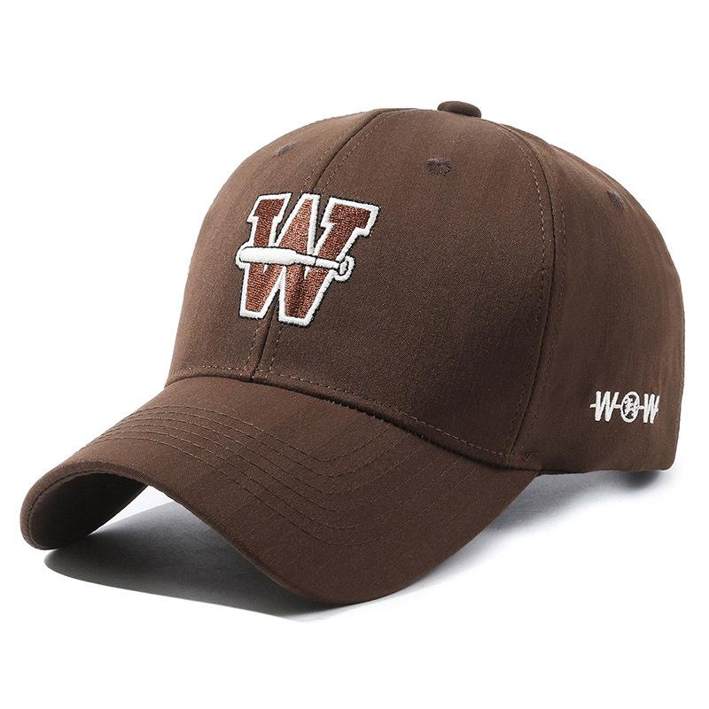 Baseballmütze mit Buchstabenstickerei, Unisex, für den Außenbereich, Sonnenschutz, Baseballmütze für Herren und Damen, Snapback-Hut, Sonnenblende, Fischerhut, Schirmmütze