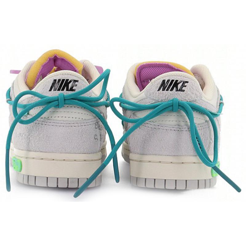 Nike Dunk Low Off White Lot 36 Skate Shoes Sneakers DJ0950-107
