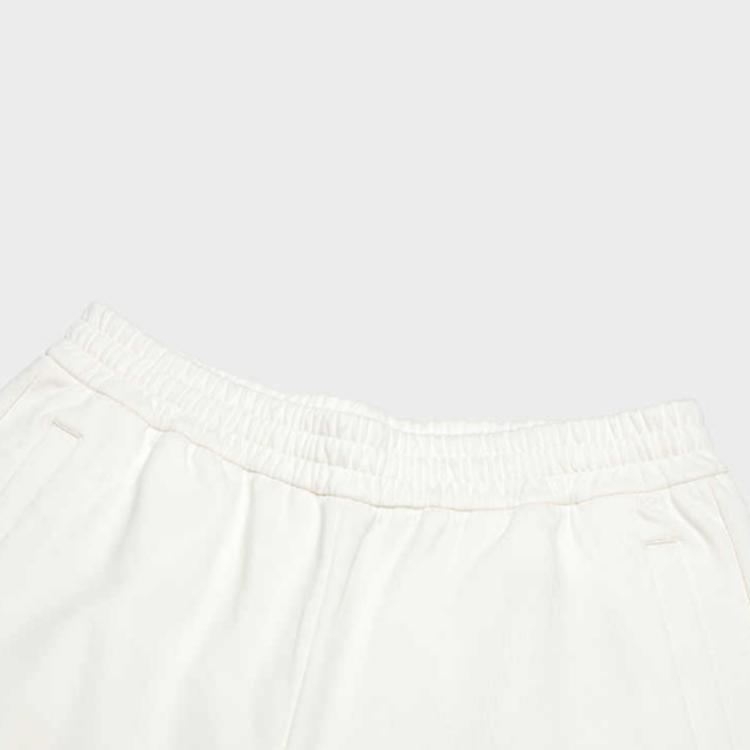 FILA Original Knit Casual Fashion Lace-Up Five-Point Sports Shorts Men shorts Steam-White F51M529604F-IV