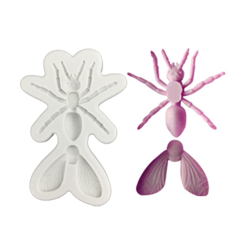 Realistic Insect Silicone Mold For Halloween Decorations Party Props Jewelry Making Tools Reusable Flexible Mould