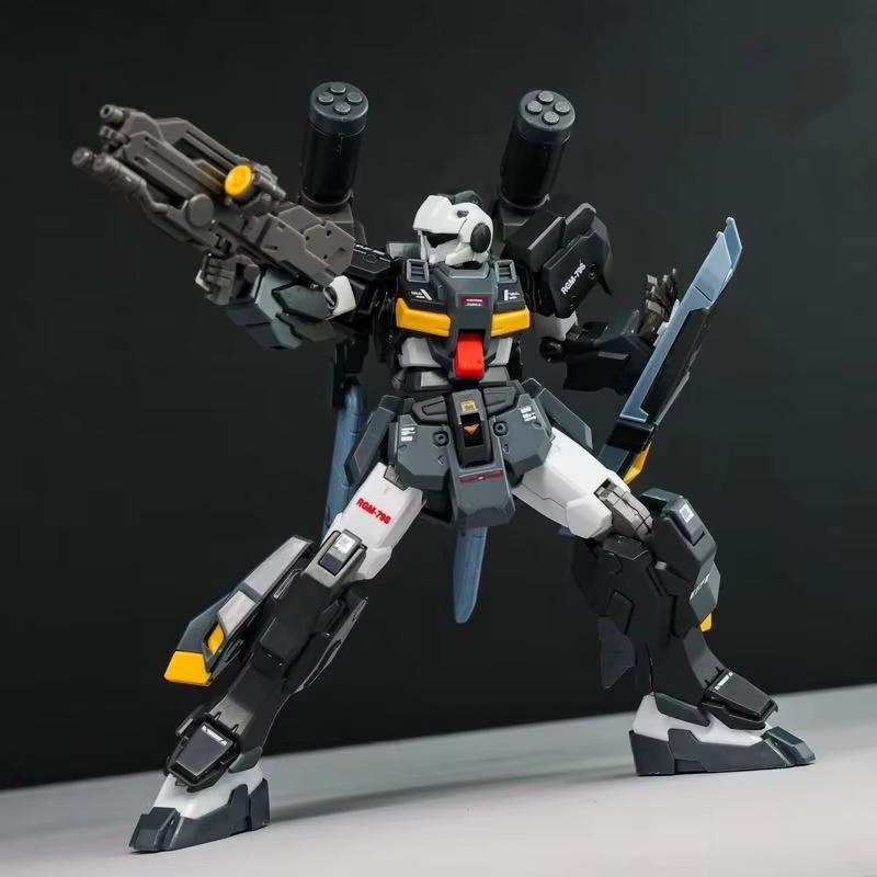 New Hg 1/144 Zhanmo G-Line Black Standard Armor Rx-81st Model Kit Assembly Action Figure Robot for Collectors Plastic Toy