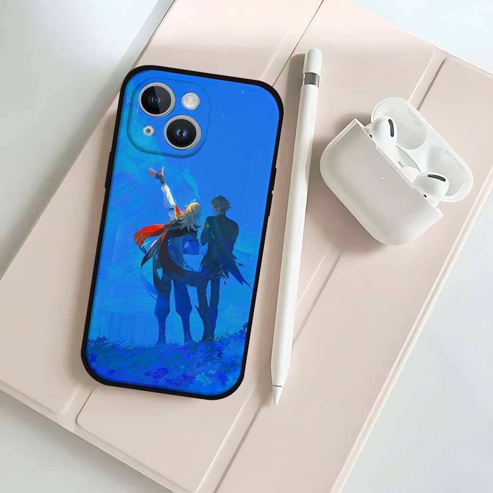 K-Kaveh Black Phone Case That Fits For IPhone 17,16,15,11,13,14 Pro Max,Plus,X,Xr,Xs Max,13Mini