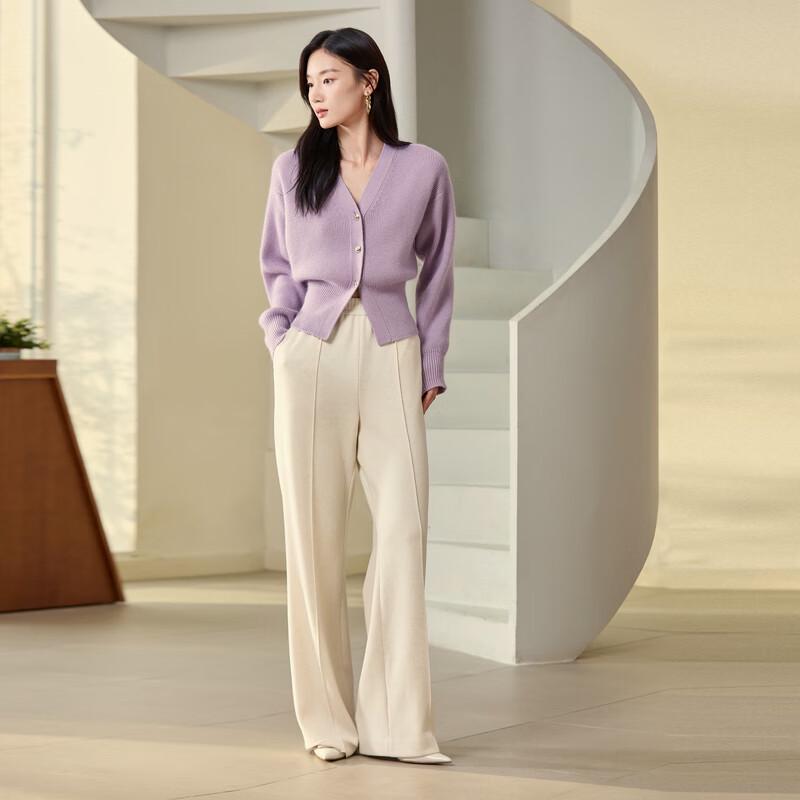 ELLASSAY Women's High-Waisted Straight-Leg Pants EWB364K00300