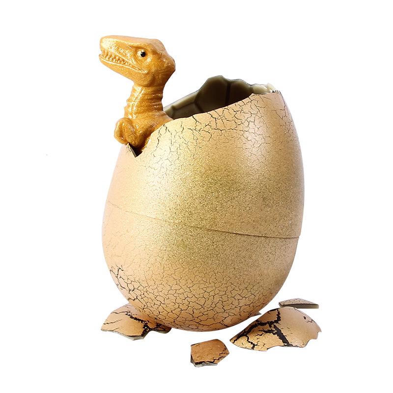 Golden Dinosaur Egg Expanding Toy - Soakable Hatching Gift for Boys & Girls