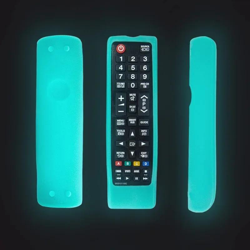 Soft Silicone Remote Case for Samsung TV BN59-01199F/01303A Skin-Friendly Dust-Proof Cases
