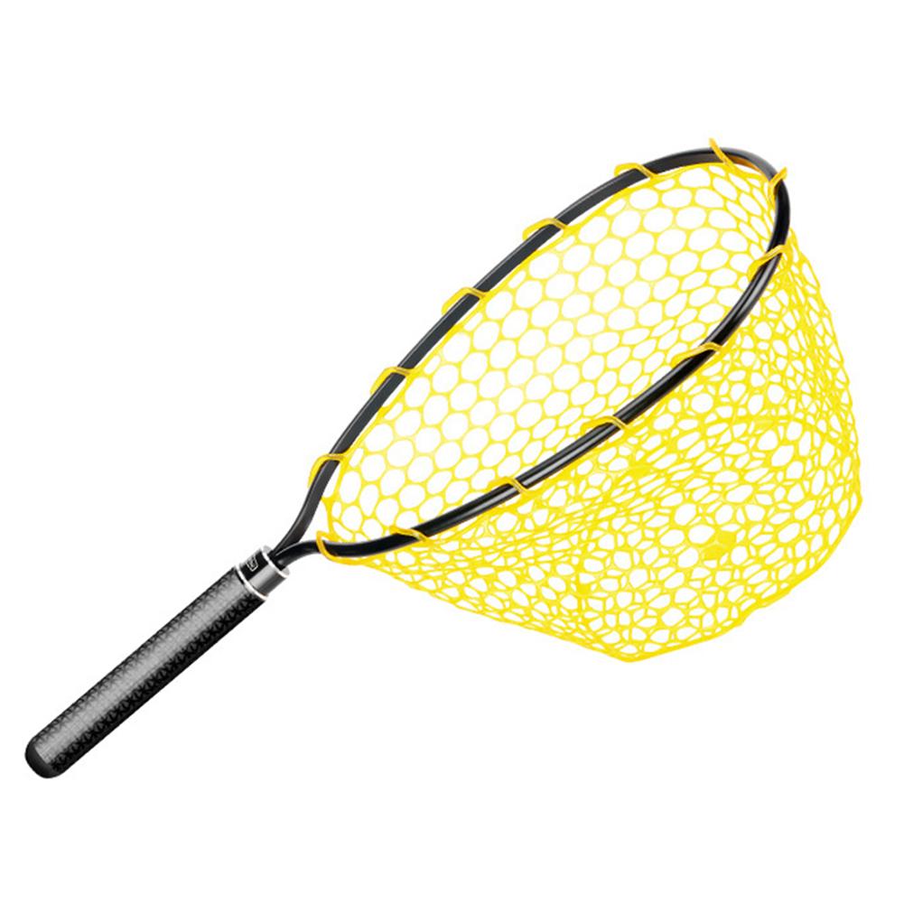Mesh Trout Hand Net Portable Fishing Landing Mesh Anti Slip Wear Resistance Lightweight Large-capacity Fishing Tools
