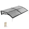 VEVOR Awnings for Door Entrance, 38 X 78 In, Exterior Front Door Window Awnings with Drainage & ABS Bracket, Rain Snow Sun Protection