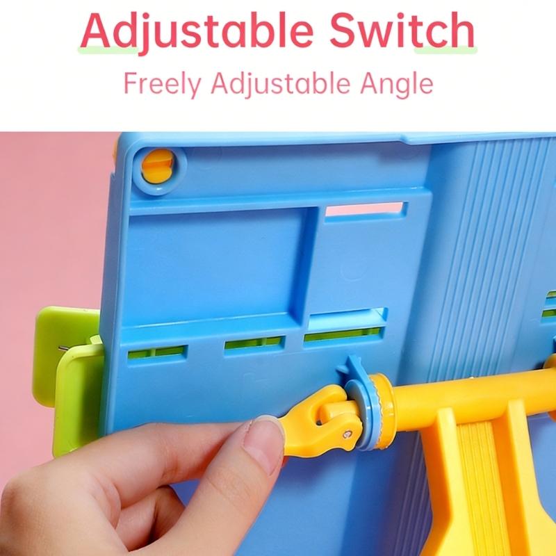 Desktop ABS Reading Stand with Page Clip Extendable Adjustable Textbook Stand For Books Novel Notebooks And Tablets