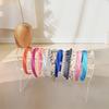 Durable Acrylic Headband Organizers Rack With Large Capacity For Neat Storage Of Hair Accessories At Home Or Store