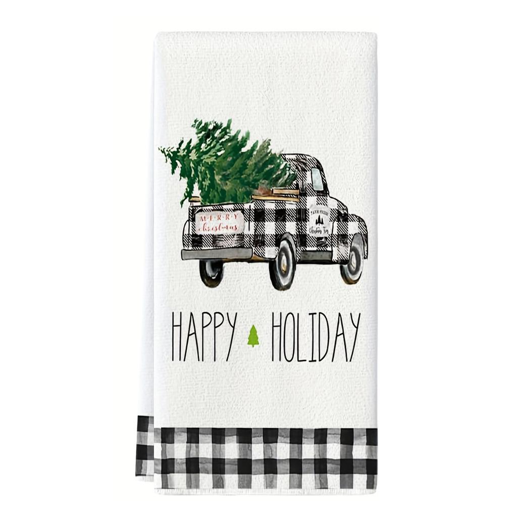 Popular 250gsm Cross-border Halloween Day Decoration Microfiber Towel Gift-giving Kitchen Small Towel