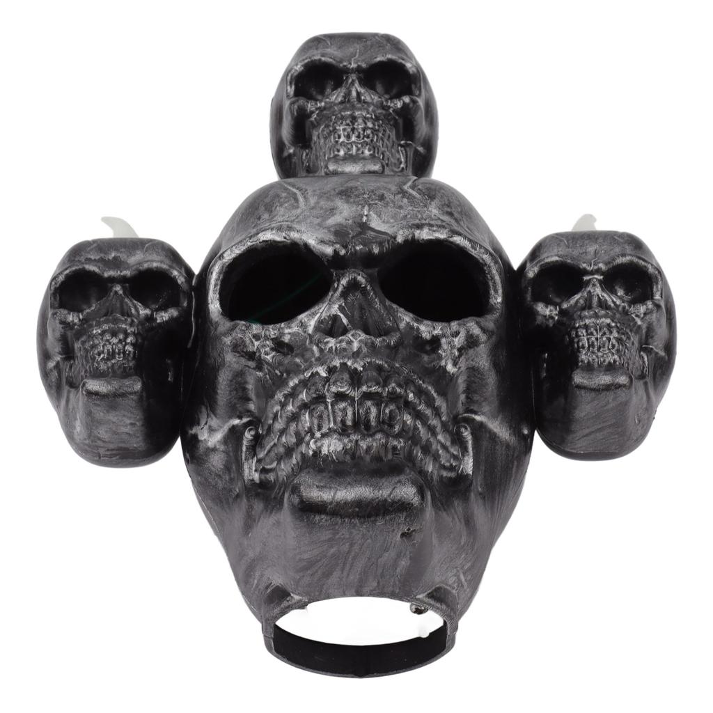 Halloween Electronic Candle Lamp Flameless LED Decorative Modern Sandalwood Incense Skeleton Light