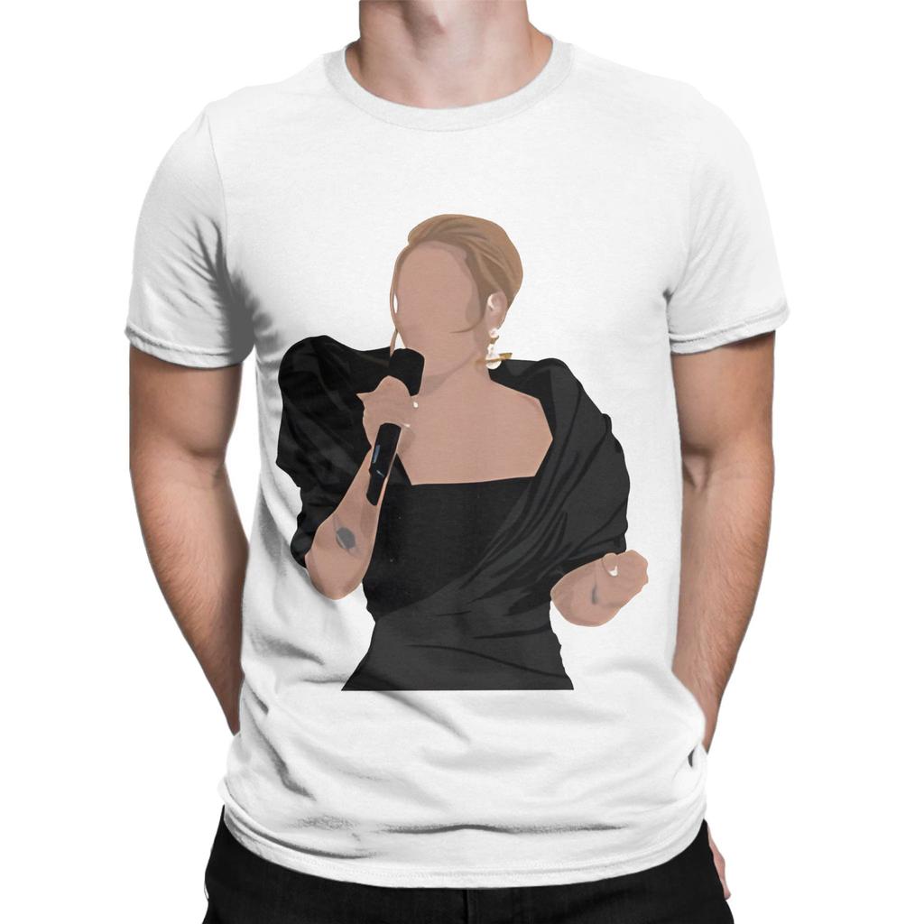 Adele Black Novelty 100 Cotton TShirt Adeles Tops Tees For Unisex