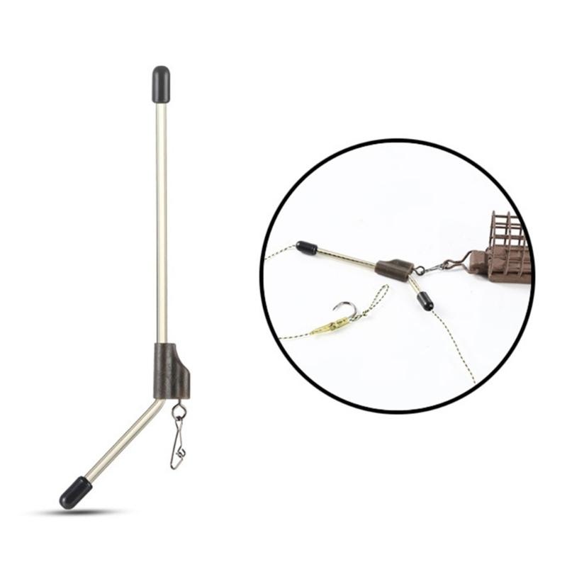 Quickly Install PVC Fishing Swivels Rod Tangles Resistant Design Enhances Line Management Systems