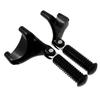HDBUBALUS Estriberas Traseras para Pasajero Tándem de Motocicleta para Harley Sportster 883 1200 48 72 XL 2004-2013