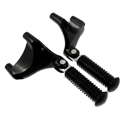 HDBUBALUS Motorrad Sozius Rasten Hintere Fahrerfußrasten für Harley Sportster 883 1200 48 72 XL 2004-2013