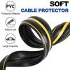 PVC Wire Hider 1m Power Cord Protector Professional Floor Cord Cover  Outdoor