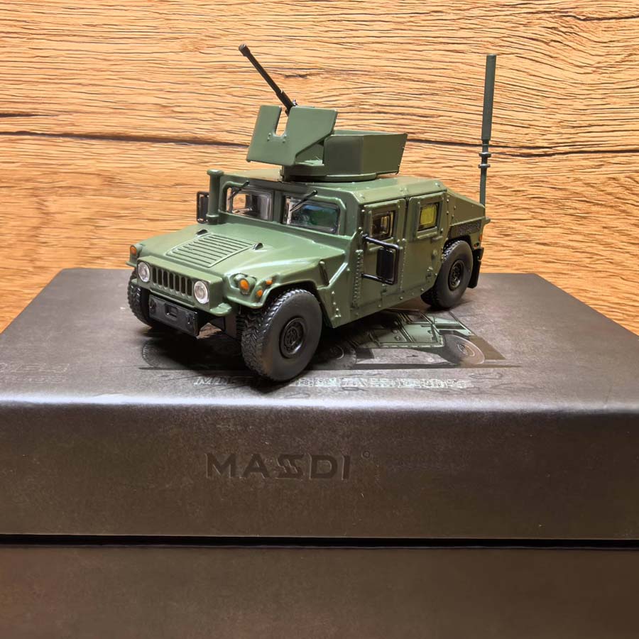 M1151 Off-Road Vehicle Military Vehicles Die-Cast Metal Mixed Color Other Metal Military Model Crafts Kit Gift Puzzle Toy
