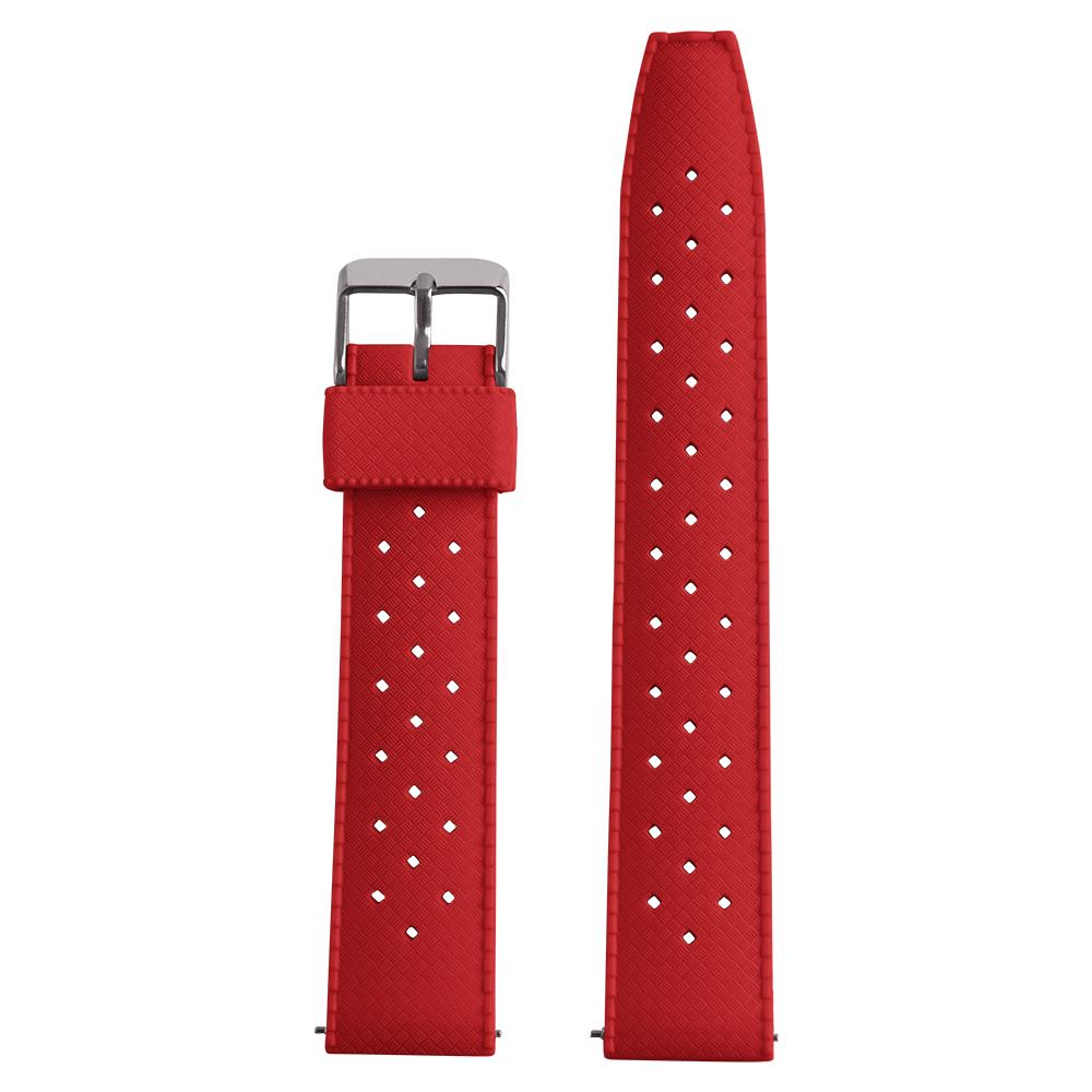 STAPELP Tropical Silicone Watch Band Quick Release Watch Strap 20mm22mm Rubber Tropical Smart Watch Strap For Oris Seiko Citizen