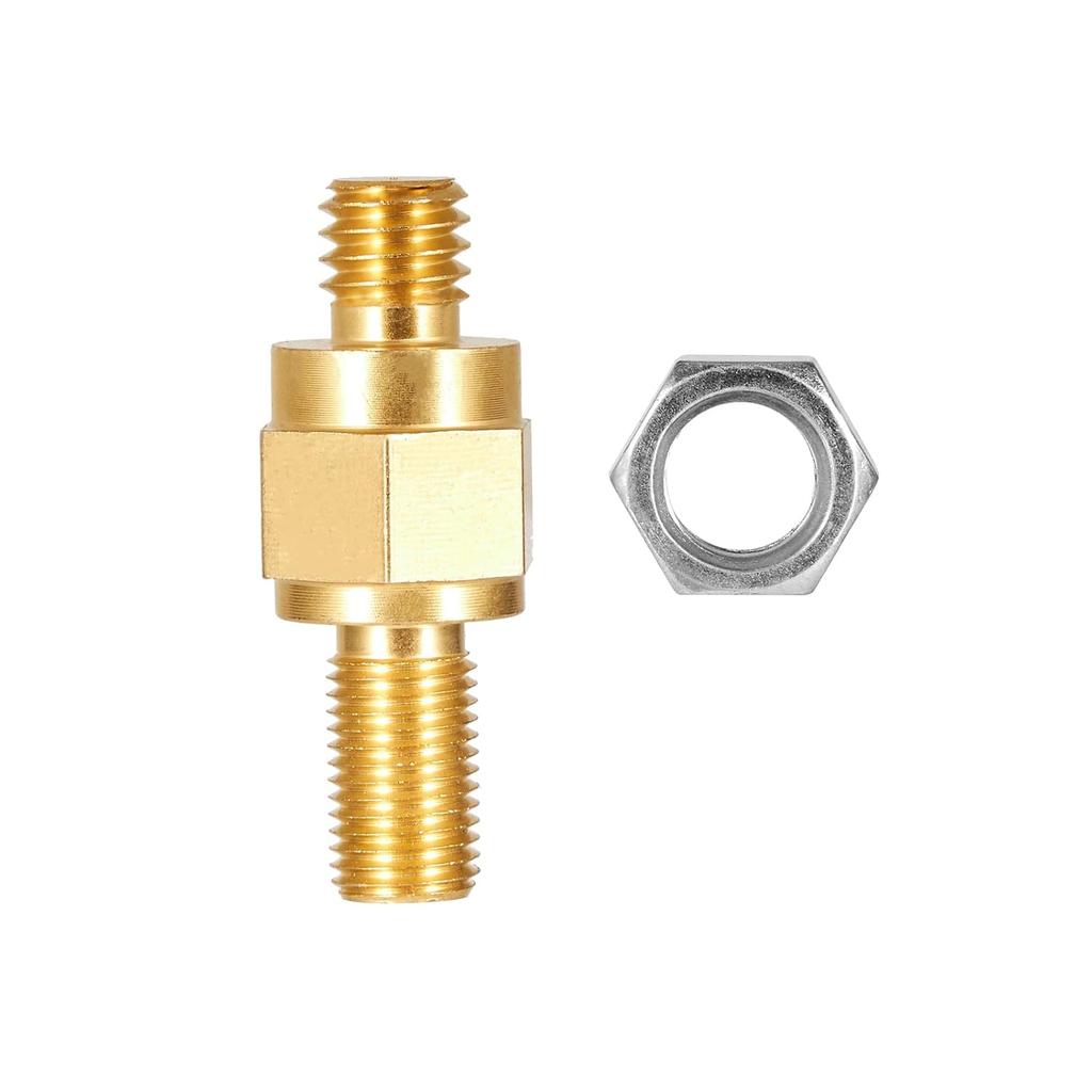 Long Stud Side Post Battery Terminal Bolt Compatible With GM And Other Accessories To Battery,Standard Battery Post Stud Extender Screws 3/8 16&24