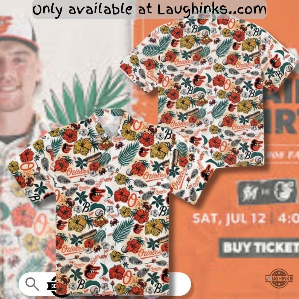 Birdland Balti*more Orioles Hawaiian Shirt 2025 Giveaway Unisex T-Shirt S