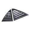 Gloss Black Car Side Window Louver Fit For Chrysler 300C 2011-2021  Car Rear Window Shutter Cover Spoiler