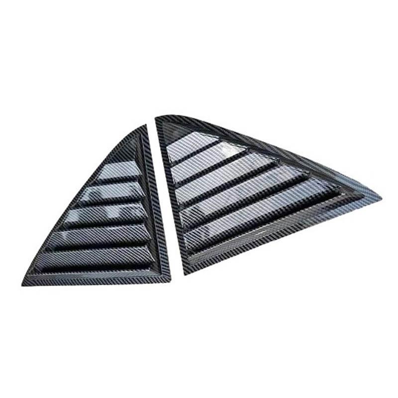 Gloss Black Car Side Window Louver