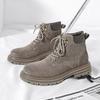 Fashion Autumn and Winter Men Boots Thick Bottom Wear resistant Lace Business Outdoor Training Brand Chelsea Boots Size 38-44 Men Boots