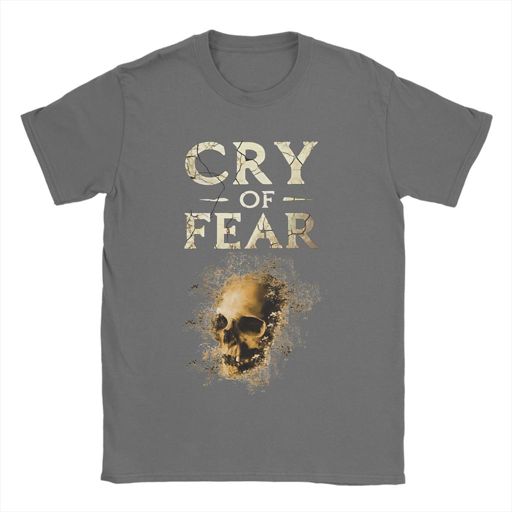 Simon Henriksson Cry of Fear  Print T Shirt for Unisex Women  Pure Cotton  Tee Shirt Clothing