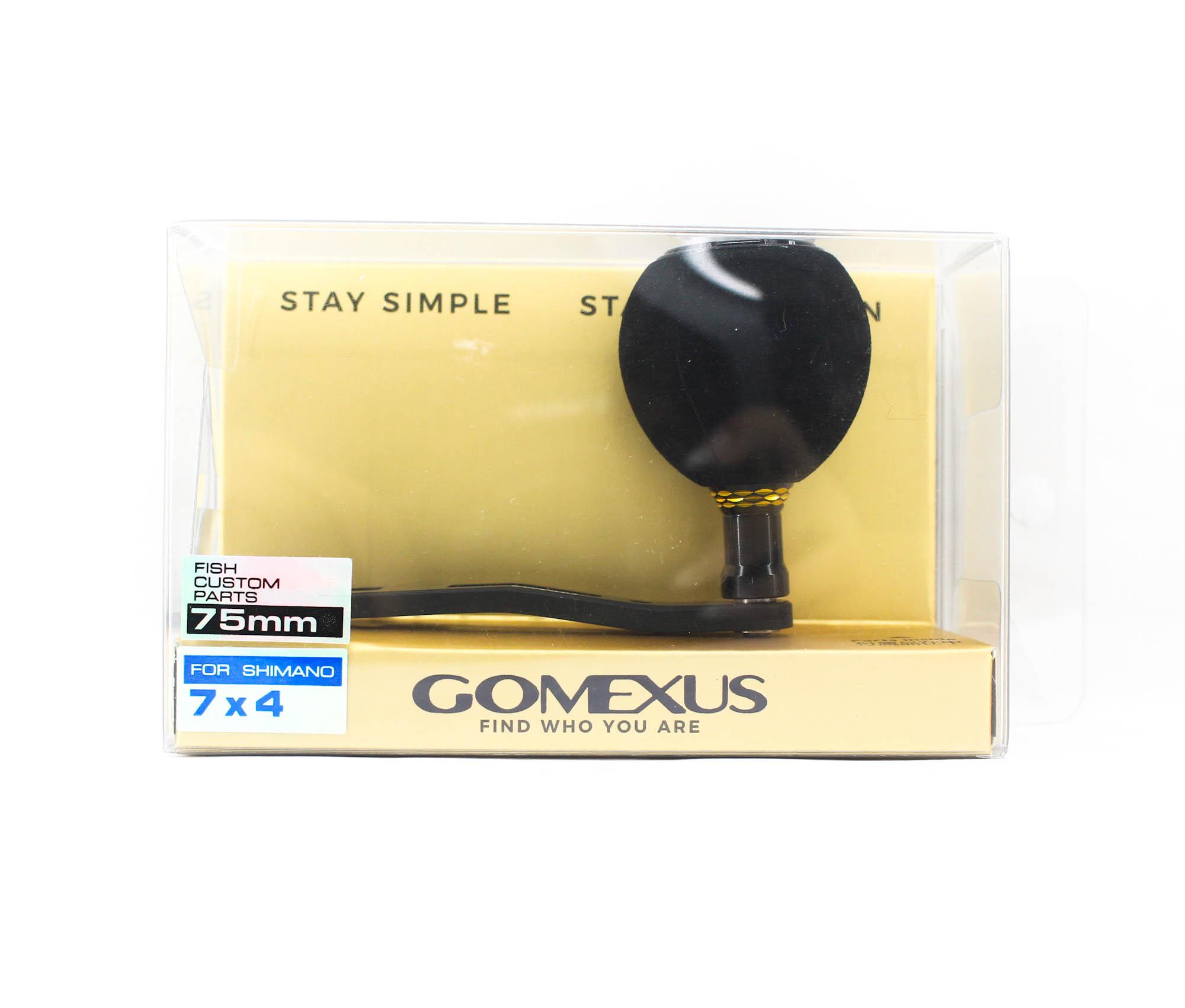 

Gomexus CL75EA38BKGD-S Handle Carbon Black 75mm 7x4mm Shimano (3100)