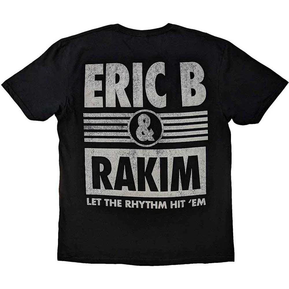 Eric B Rakim T Shirt Let The Rhythm Begin new Official Unisex Black XL
