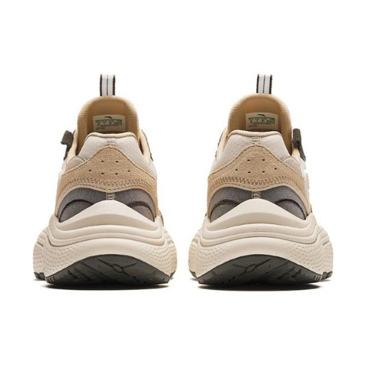 Anta Cushioning Abrasion Resistant Cushioning, Wear Resistant Low top Casual Shoes Men's Brown Black 112428853-6