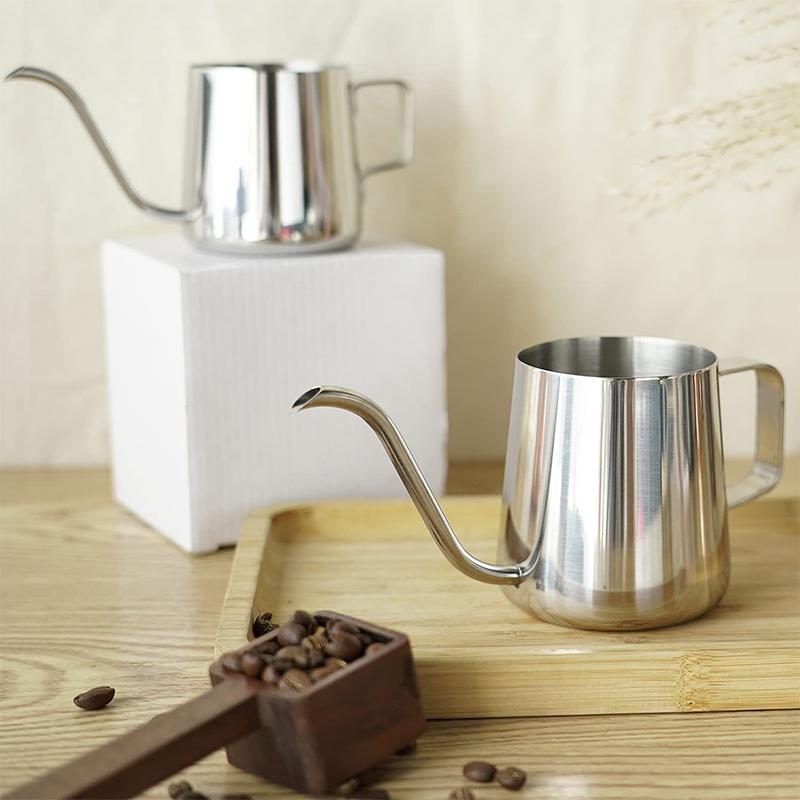 Coffee Pot Handmade Coffee Brewing Pot Goose Neck Long Spout Ear Hanging Pot Coffee Utensils Household Kitchen Teapot