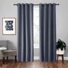 Opaque Curtains with Eyelets, Thermal Curtains, Heat Protection, Blackout Curtains