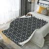 Geometrische Musterdecke Mikrofaser Flanell Überwurfdecke Schlafzimmer Wohnzimmer Sofa Weich Und Bequem Heimdekoration