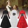 Irish Long Medieval Dress Festivals Cosplay Decoration Costume Set Performance