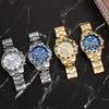 Herrenuhren Luxusmarkenuhren Für Herrenmode Hohe Qualität Luxus Einfache Armbanduhr Business Vollstahl Sport Herrenuhr
