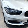 2Pcs Headlight Cover Eyelid Gloss Black Eyebrow For BMW F20 F21 2015-2018 1-Series 116i 118i 120i 125i 128i Hatchback