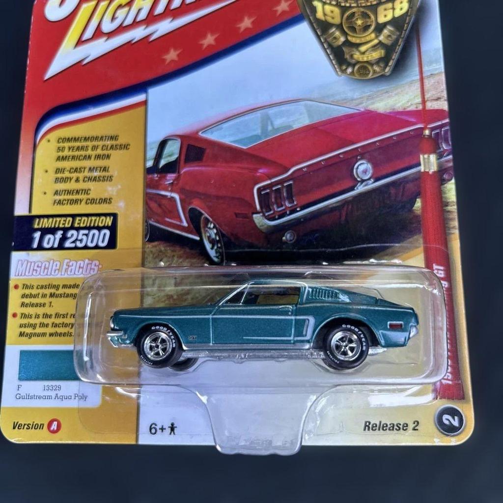Johnny Lightning 1968 Ford Mustang Mini Car
