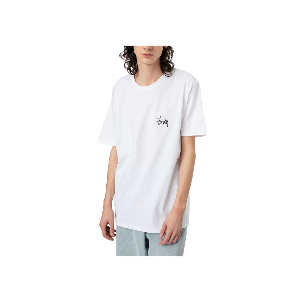 Stussy Classic Basic Printed Short Sleeve American Vintage T-Shirt Unisex Tops 1904257