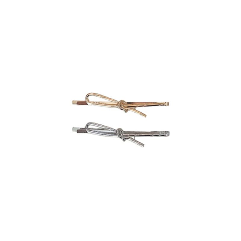 

CARRY BARRETTE Metal Knot Clip Set Metal Knot Clip+Metal Knot Clip SET